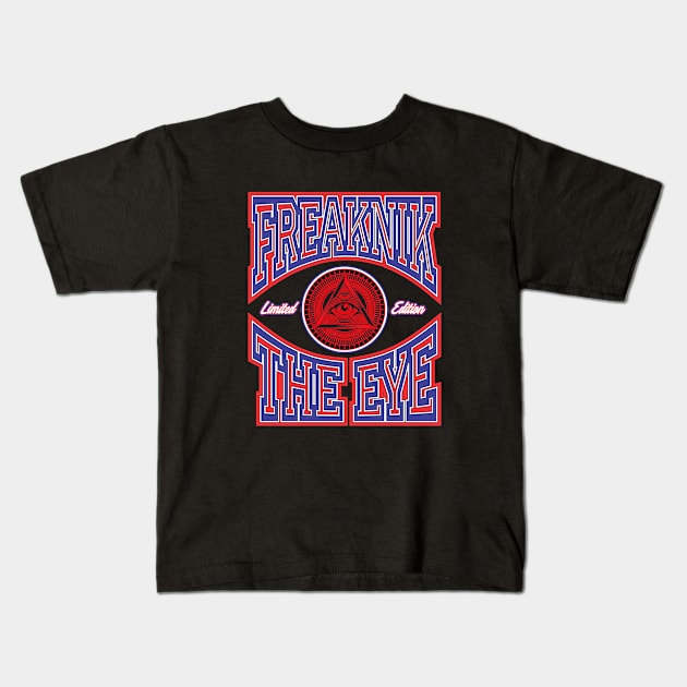 Freaknik The Eye Kids T-Shirt by Fashion Sitejob